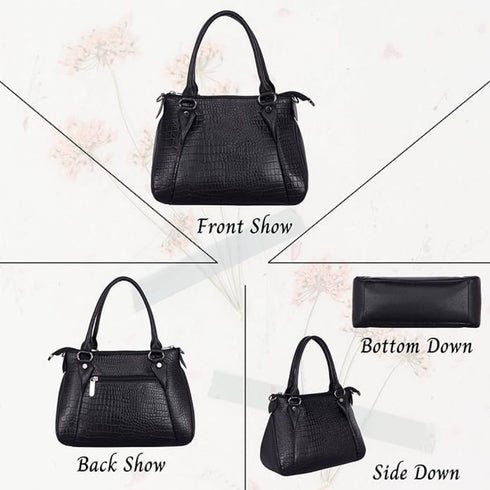 Lakshmika Croco Genuine Leather Women Bag Hive
